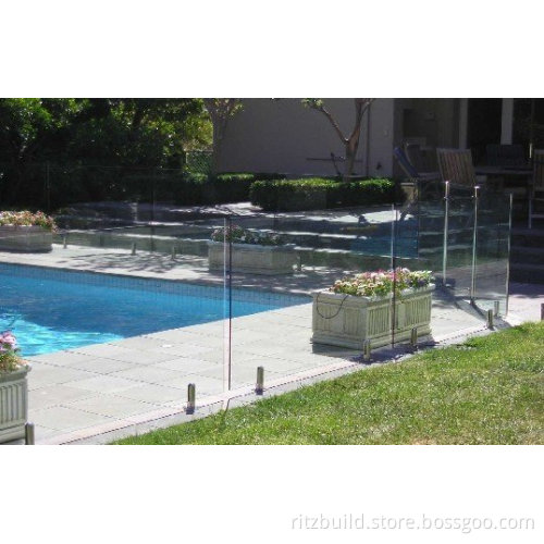 Good Quality Tempered Glass Pool Fence Panels Frameless Glass Railing